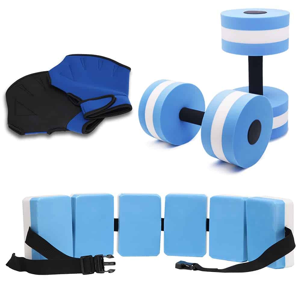 Set de Mancuernas de Agua UNAOIWN para -Aqua