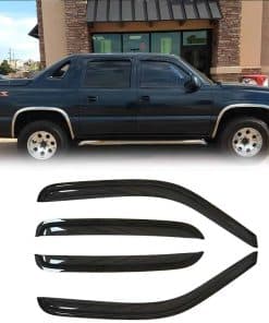 Deflectores de lluvia Deebior 94355, juego de 4 piezas de