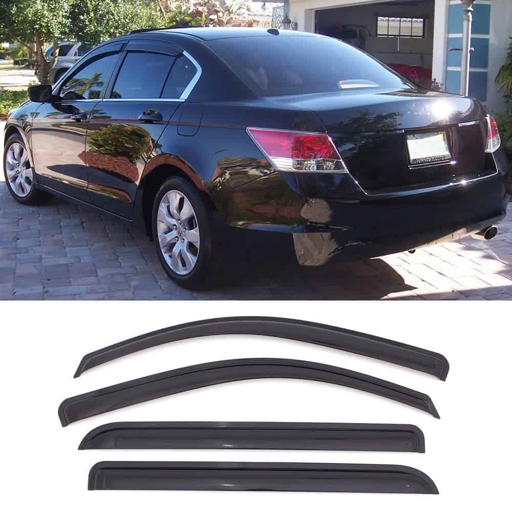 Deflector de ventana lateral original Deebior 94960 Rain