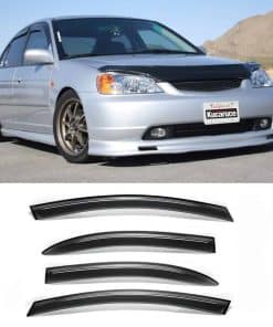 Kucaruce Viseras de Ventana Lateral Deflector de Viento