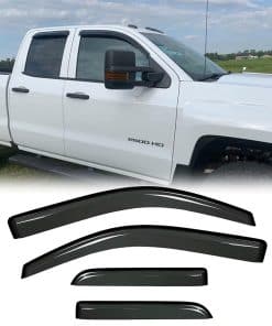 Deebior Deflectores de Lluvia a Prueba de Agua y Sol, 4pcs