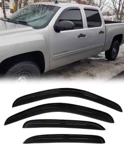 Deflector de visera de ventana lateral Deebior apto para