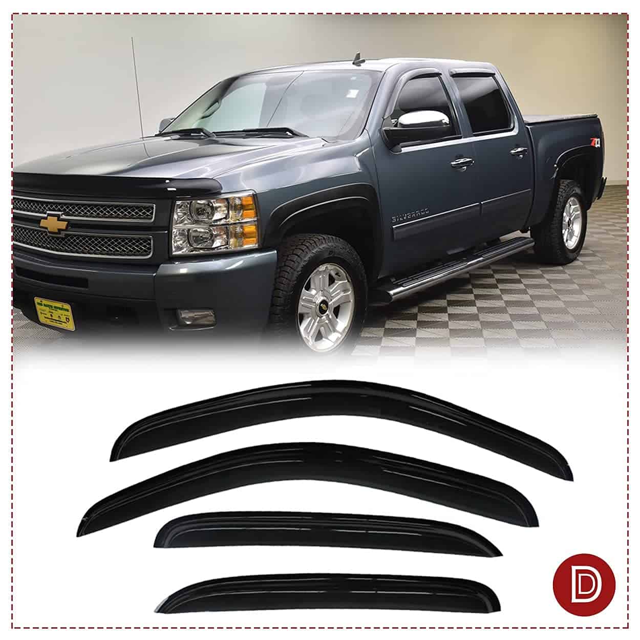 Deflector de visera de ventana lateral Deebior apto para - Imagen 3