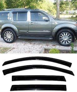 Deflector de visor de ventana lateral Kucaruce 94512 para