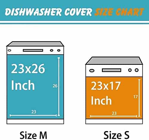 Cubierta de Lavavajillas Magnética de Vaca Divertida, Marco - Imagen 8