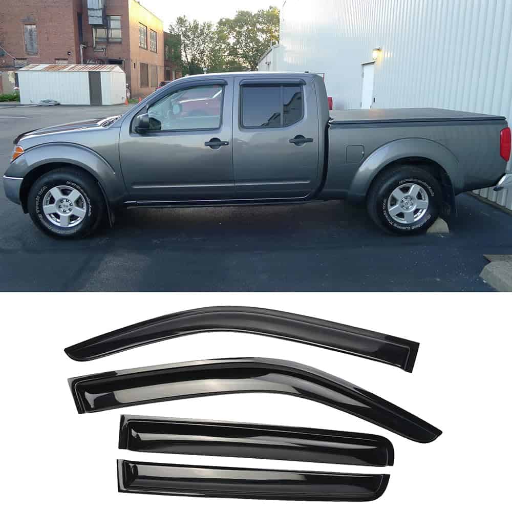 Deflector de viento y ventana lateral Kucaruce, deflectores