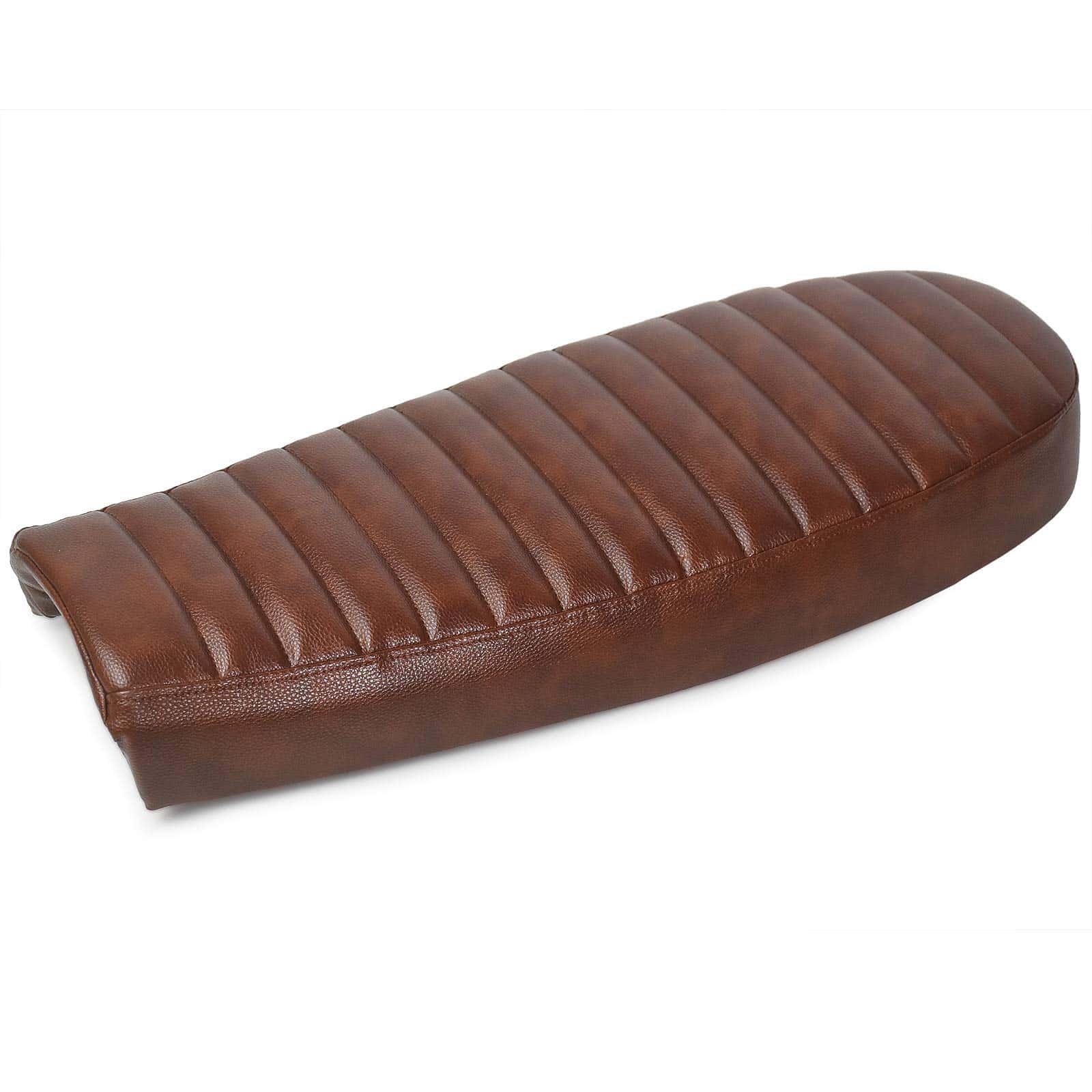 Asiento Silla de Motocicleta Brat Cafe Racer Flat Vintage