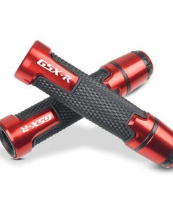 Puños de Manillar CNC de Aluminio para -Rojo