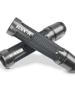 Puños de manillar para motocicleta CNC de aluminio de 7/8''