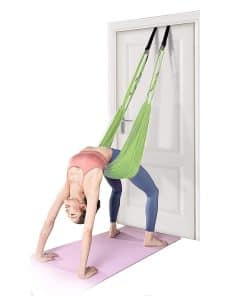 Correa de Estiramiento de Yoga -verde