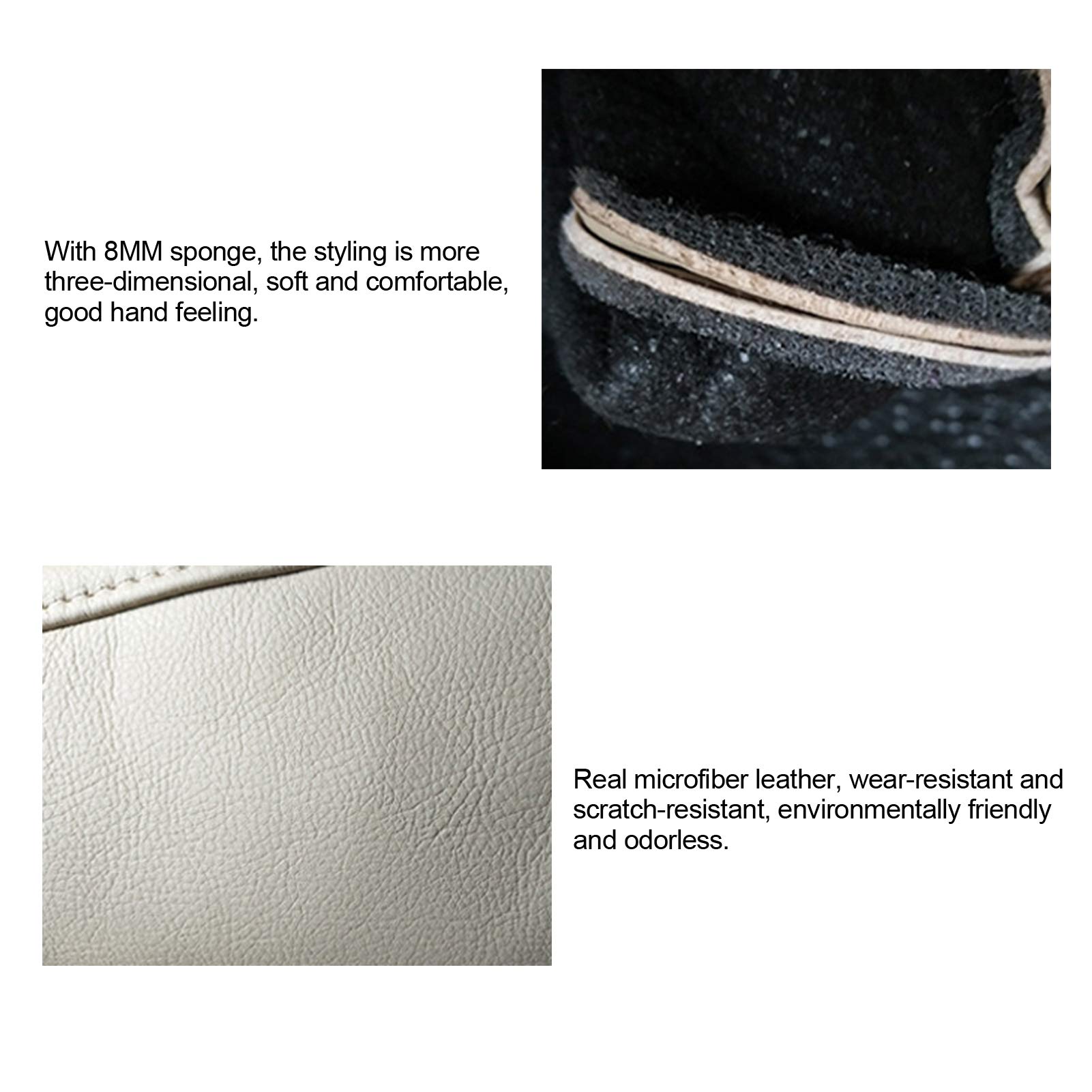 2 Piezas Funda de Manija Reposabrazos para Asiento de - Imagen 4