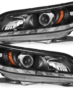 Conjunto de Faros con Proyector para Honda Accord Sedan 4
