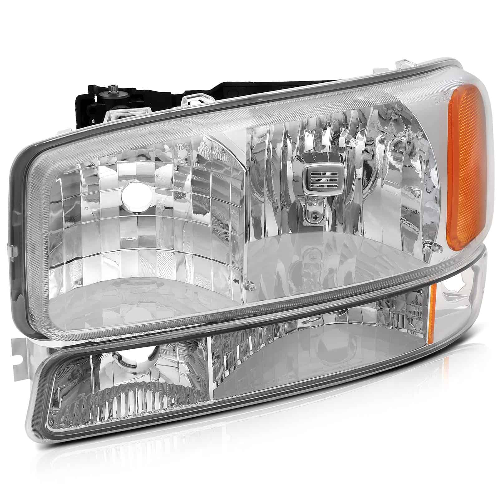 Conjunto de faros ECCPP para GMC Sierra 1500 1999-2006, - Imagen 8