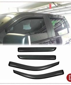 Deflector de Ventana Lateral Deebior Dark Smoke para Ford