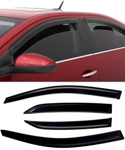 Deebior 4pcs Ventanas laterales de desviadores de aire con