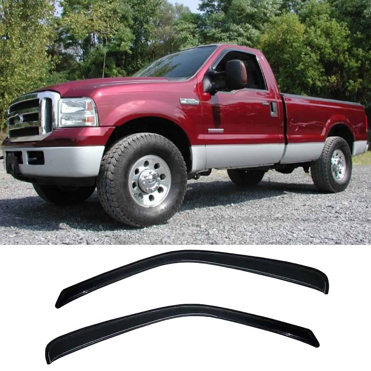 Deflectores de Viento Deebior Out-Channel Tape On para