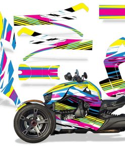 Kit completo de calcomanías AMR Racing -Multicolor