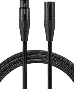 Cable de Micrófono XLR Femenino a XLR Masculino Premier
