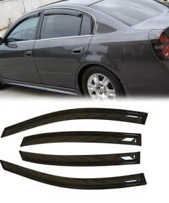 Deebior 4pcs deflectores de viento laterales con cinta en