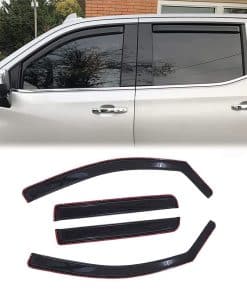 Deebior 4Pcs Deflector de Viento Lateral, Estilo En el