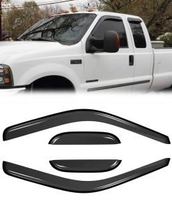 Deflector de ventana lateral Deebior 94522, 4 piezas de