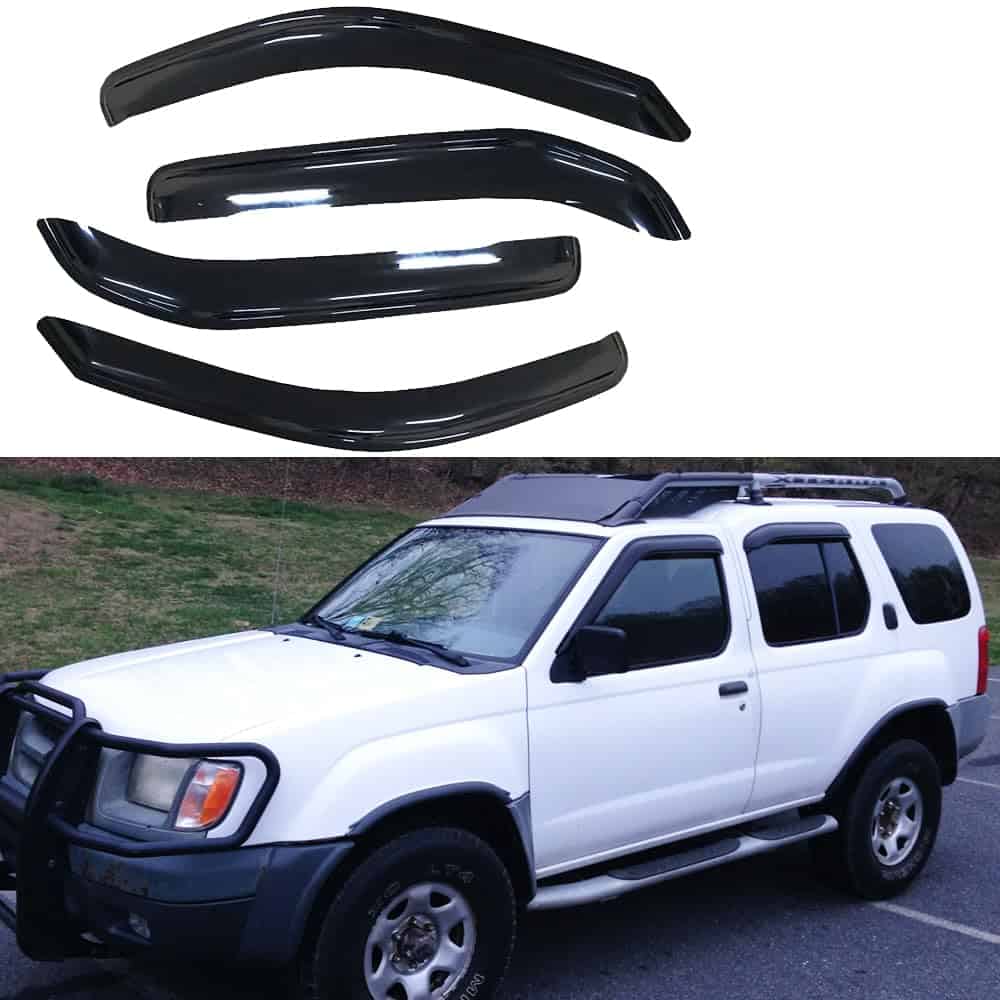 Deebior 4pcs Deflectores de Viento de Canal Lateral con