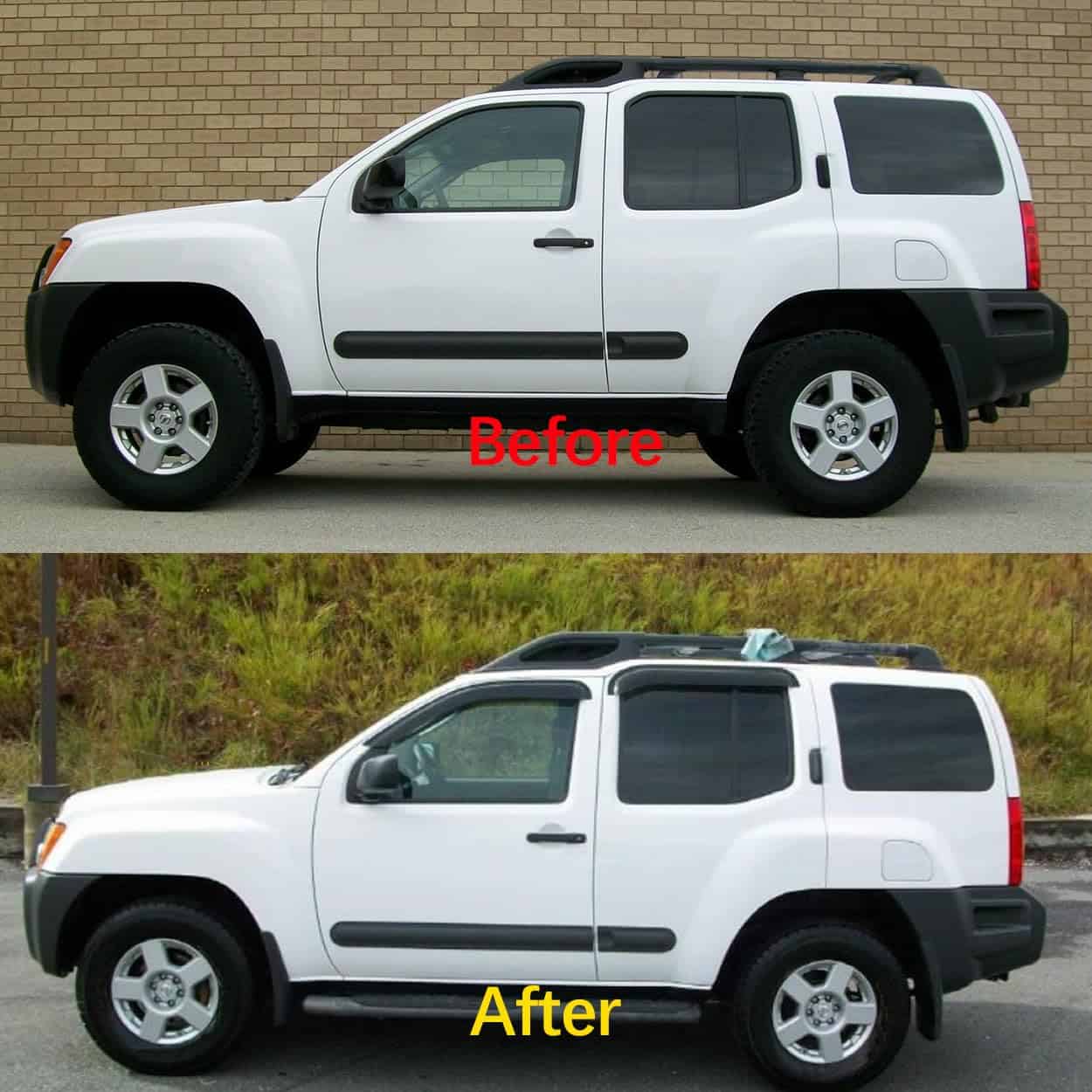 Deebior 4pcs Deflectores de Viento de Canal Lateral con - Imagen 3