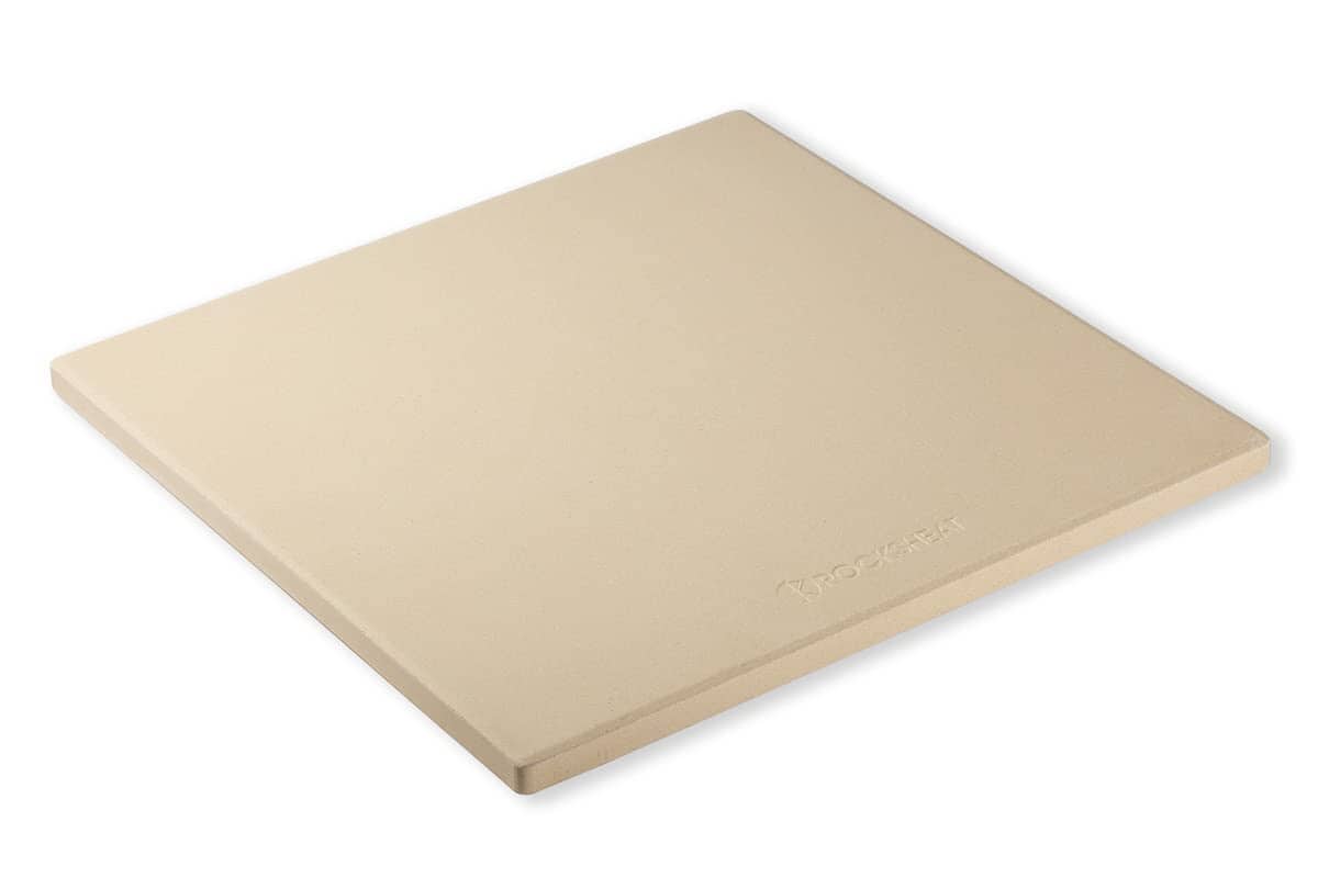 Piedra para hornear pizza de cordierita cuadrada de 13.2" x