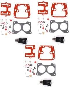 JJFENG 3 Paquetes Kit de Reparación de Carburador para