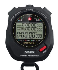 Reloj Cronómetro Profesional para Deportes 100 Vueltas,