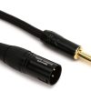 Cable XLR Macho a TRS Macho de la Serie Premier de Warm