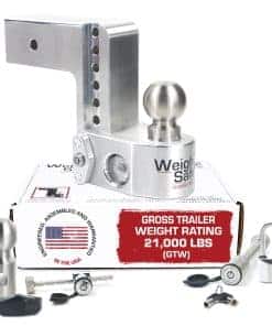 Enganche de remolque ajustable de aluminio Weigh Safe -