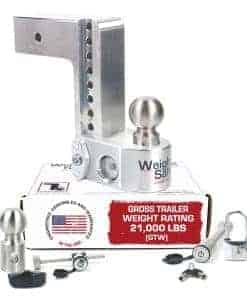 Enganche de remolque ajustable Weigh Safe - Enganche de 8"