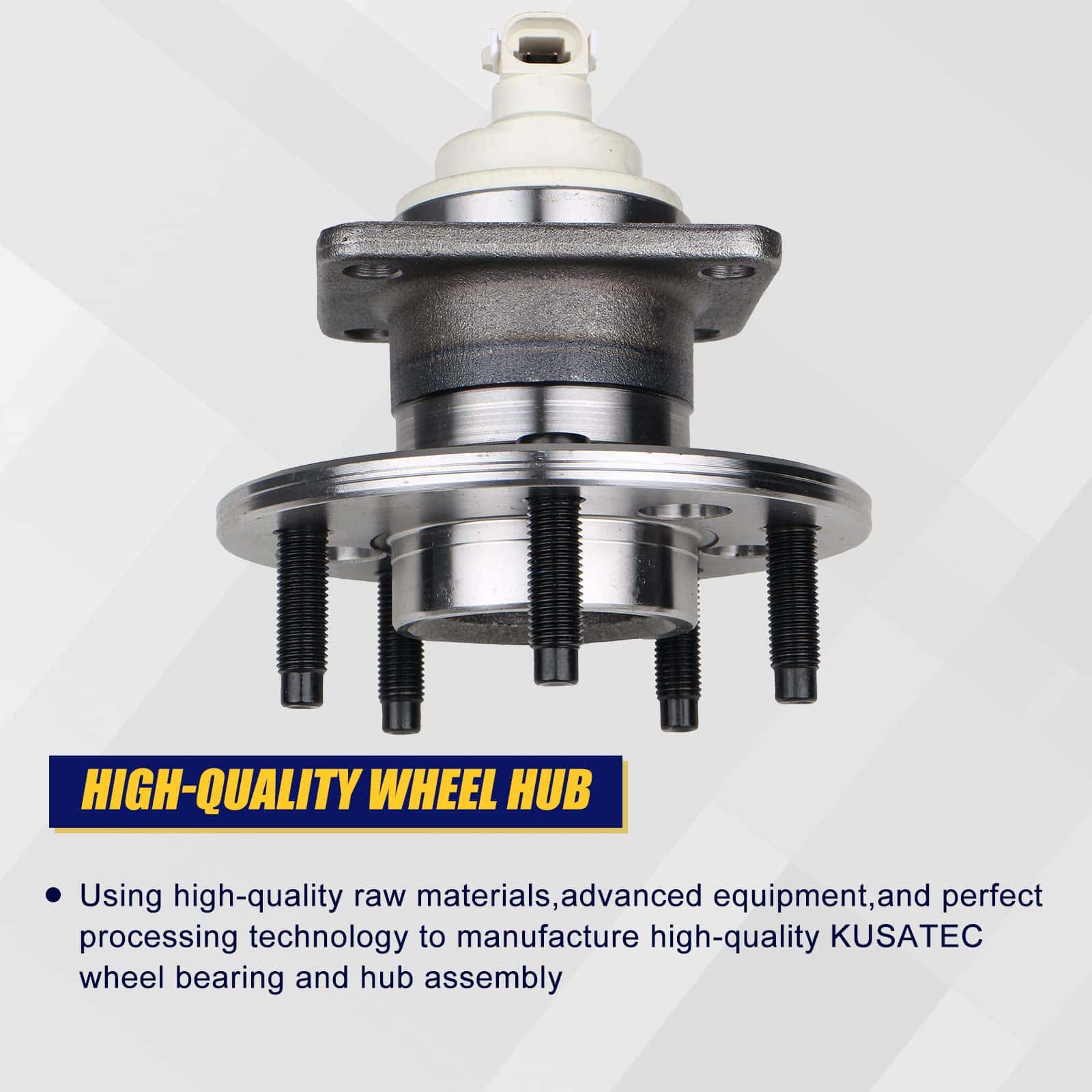 KUSATEC 512150 Ensamble de Cojinete y Cubo de Rueda Trasera - Imagen 4