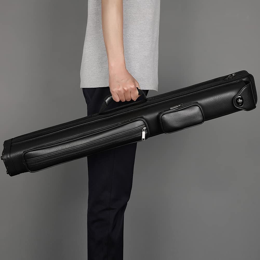 Estuche para transportar tacos de billar Cuppa 2X4 (Negro) - Imagen 7