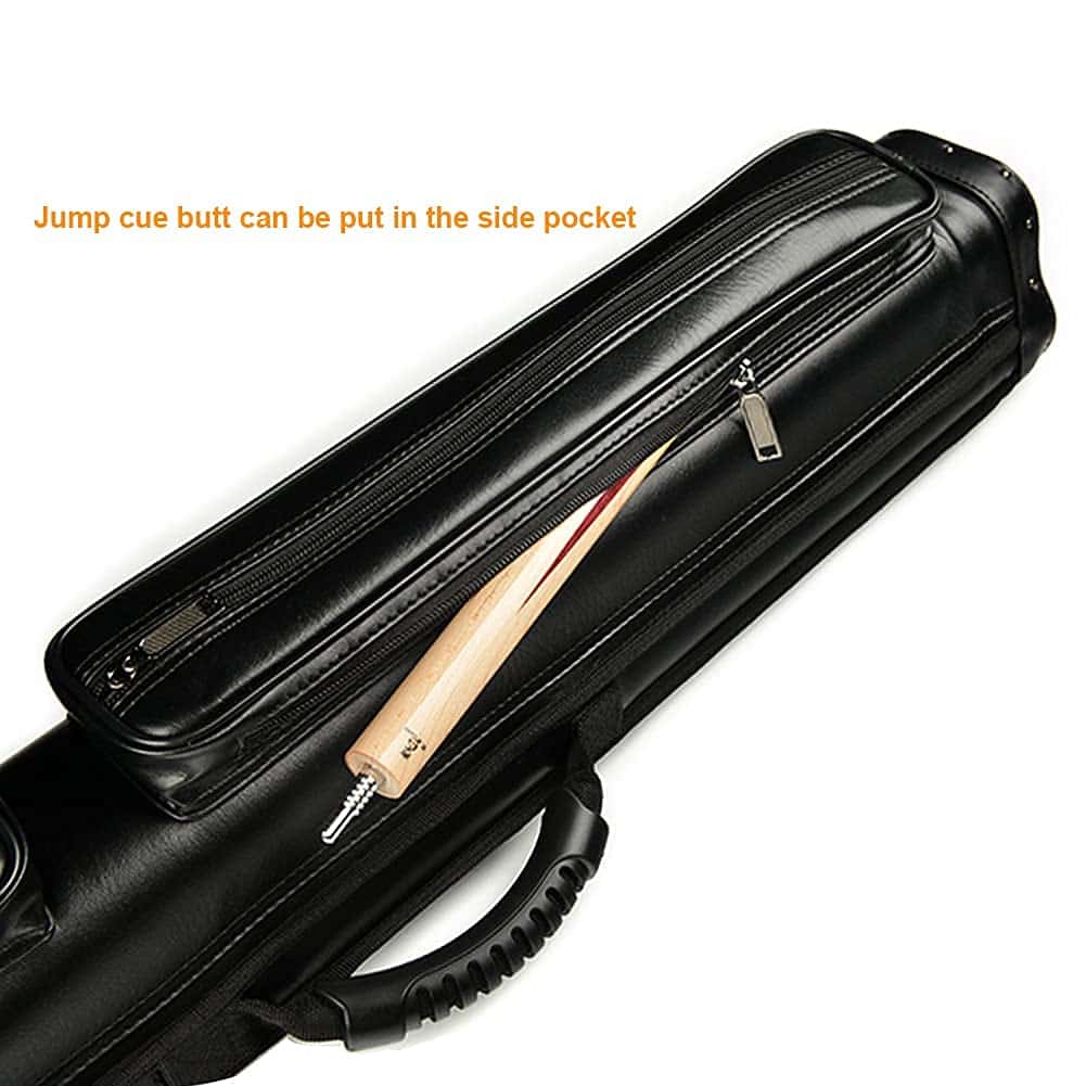 Estuche para transportar tacos de billar Cuppa 2X4 (Negro) - Imagen 6