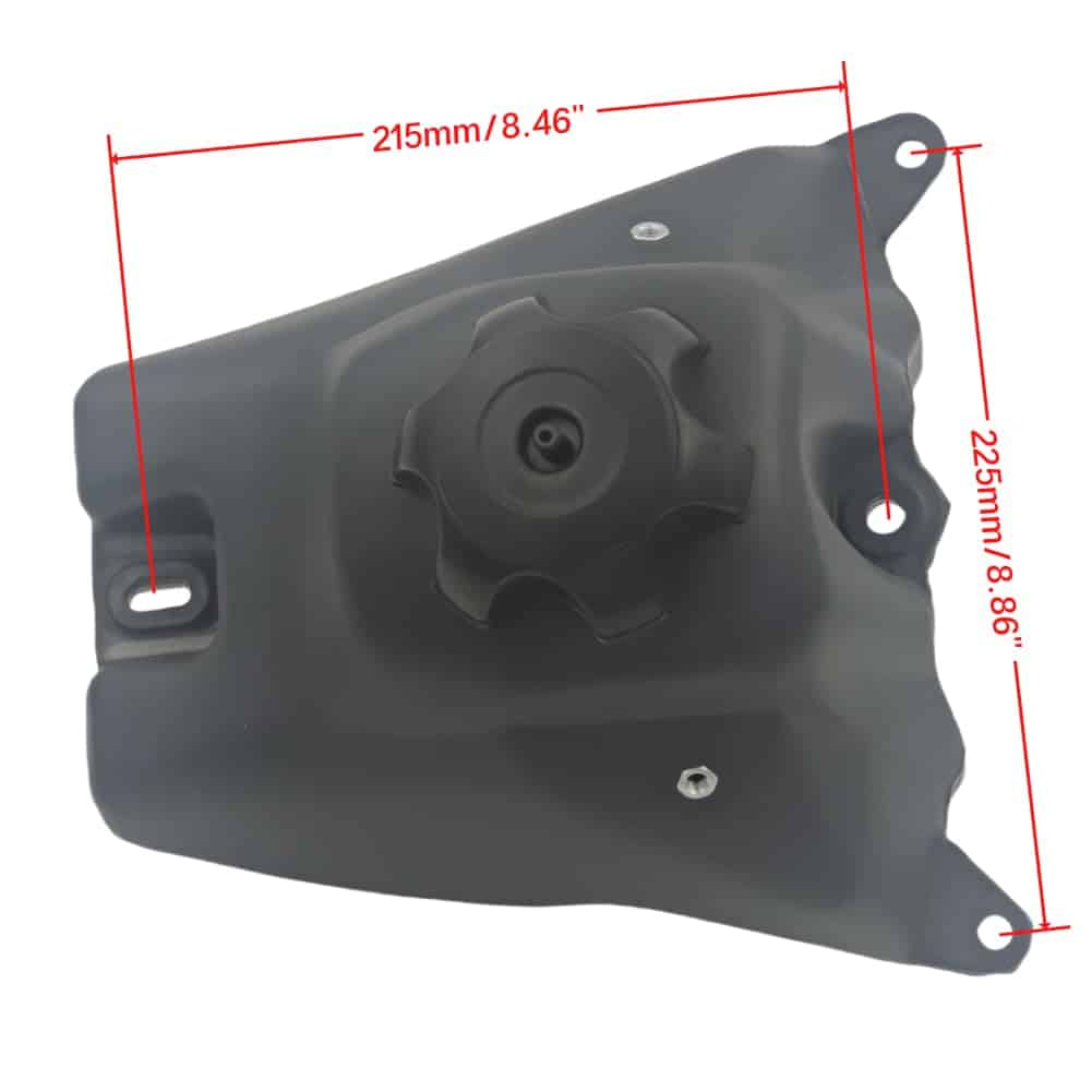 Tanque de combustible de plástico ZTDZZH de 3L de capacidad - Imagen 3
