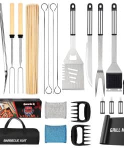 Set de herramientas para parrilla de 122 piezas regalos