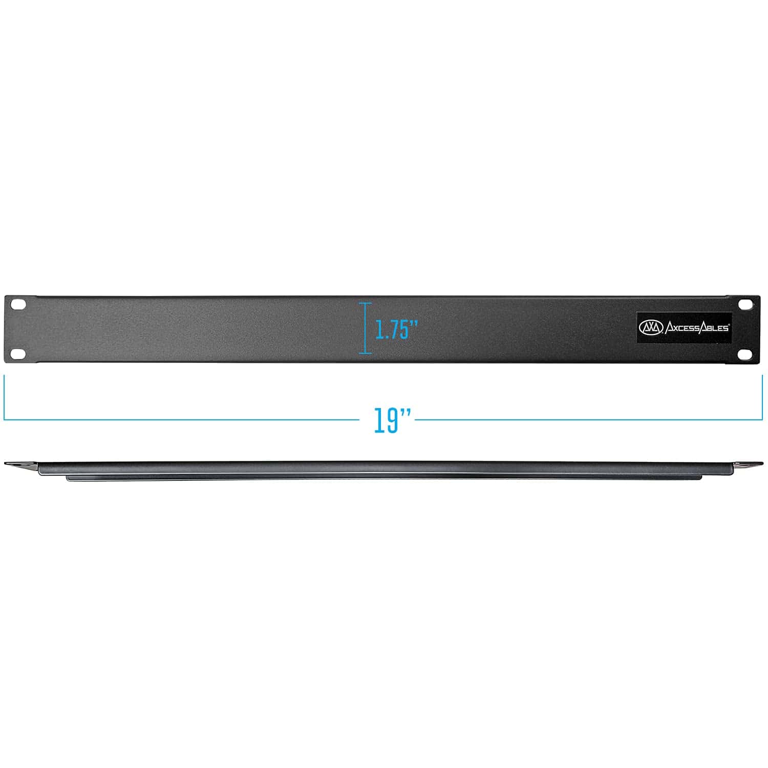 Paneles en blanco para racks de 1U de AxcessAbles para - Imagen 3