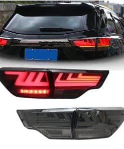 Luces traseras LED ahumadas GRANDLOP para Toyota Highlander