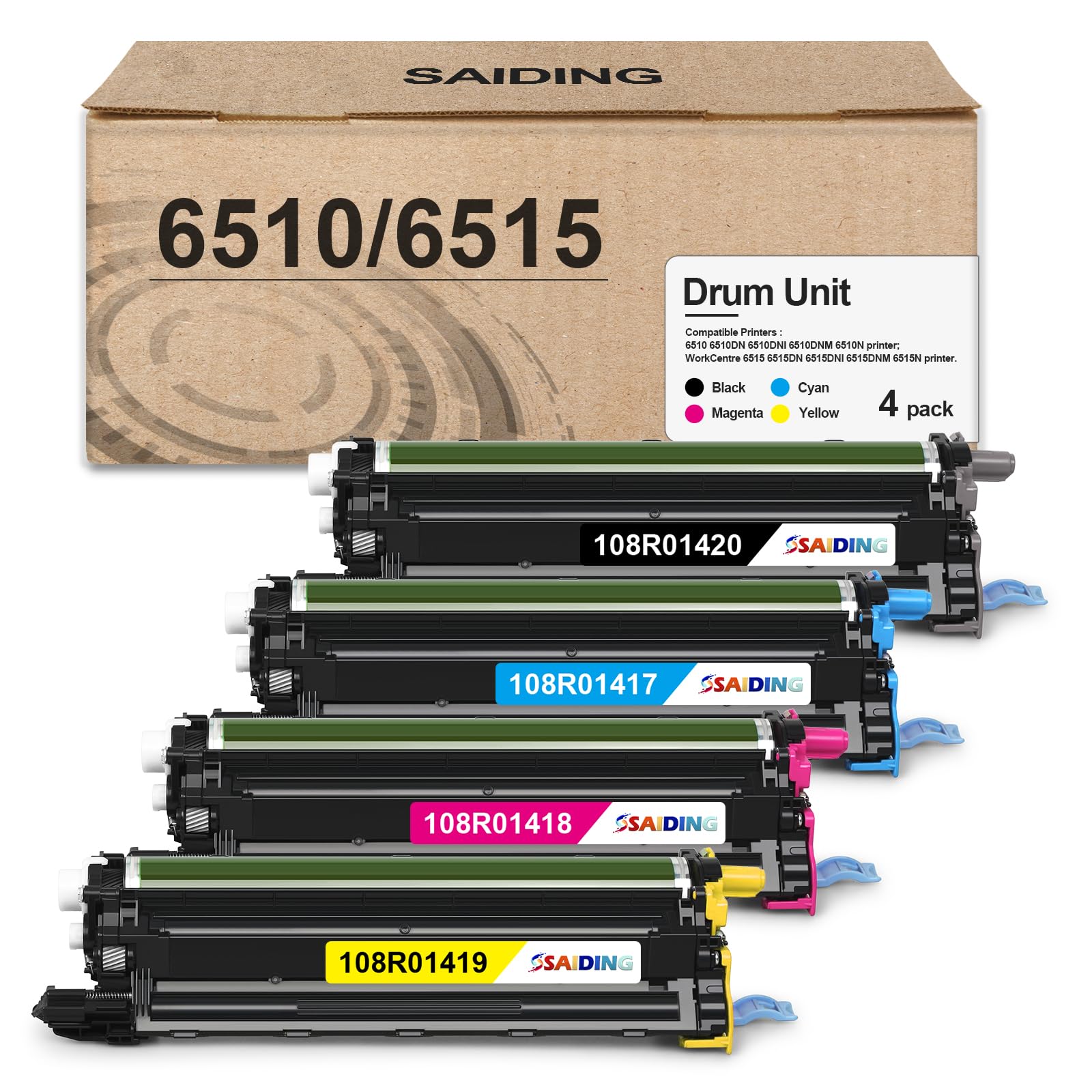 Unidad de tambor Phaser 6510 Workcentre 6515 108R01417