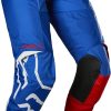 Pantalón de Motocross Fox Racing 180 SKEW Blanco/Rojo/Azul