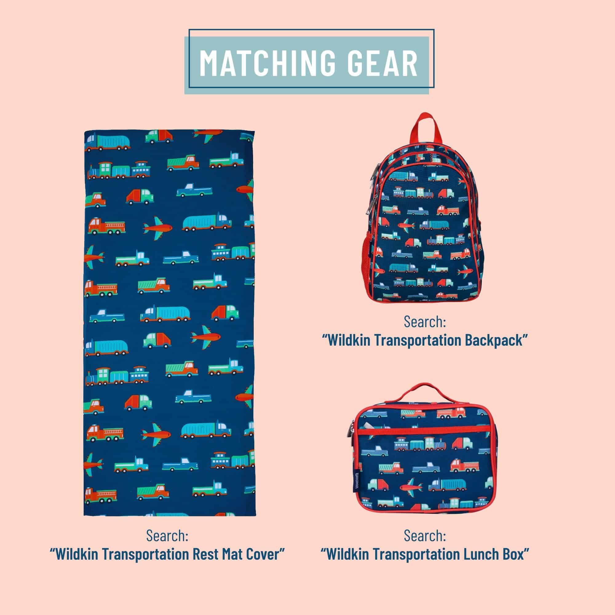 Wildkin Kids Vinyl Nap Mat - Colchoneta Duradera y Plegable - Imagen 5