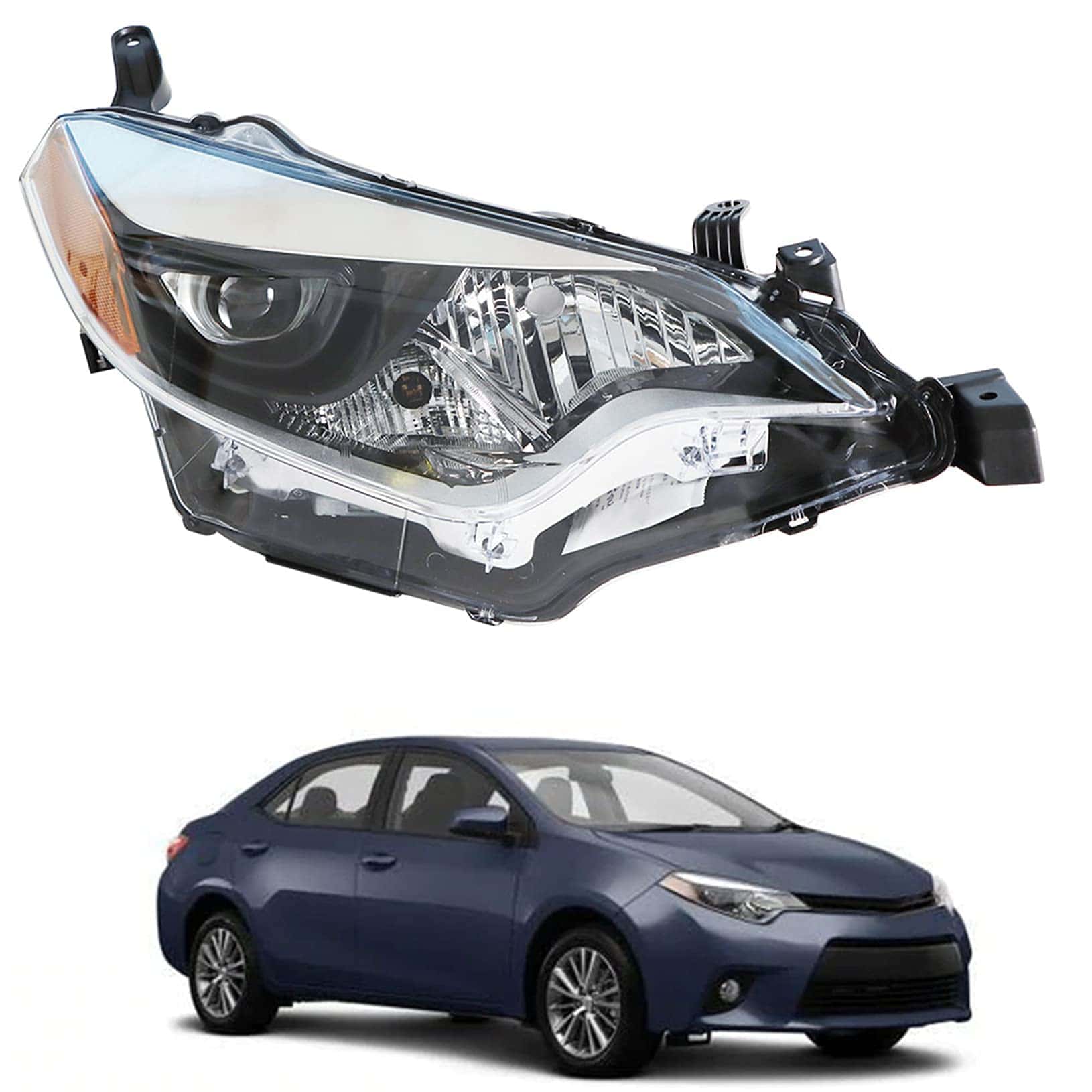 Faros de Repuesto para Corolla 2014 2015 2016 Derecho del