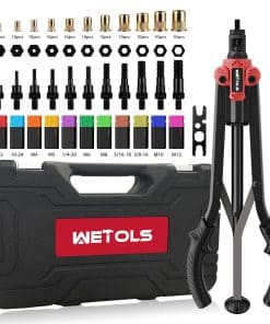 Herramienta de remache de 17" WETOLS, Kit de herramientas