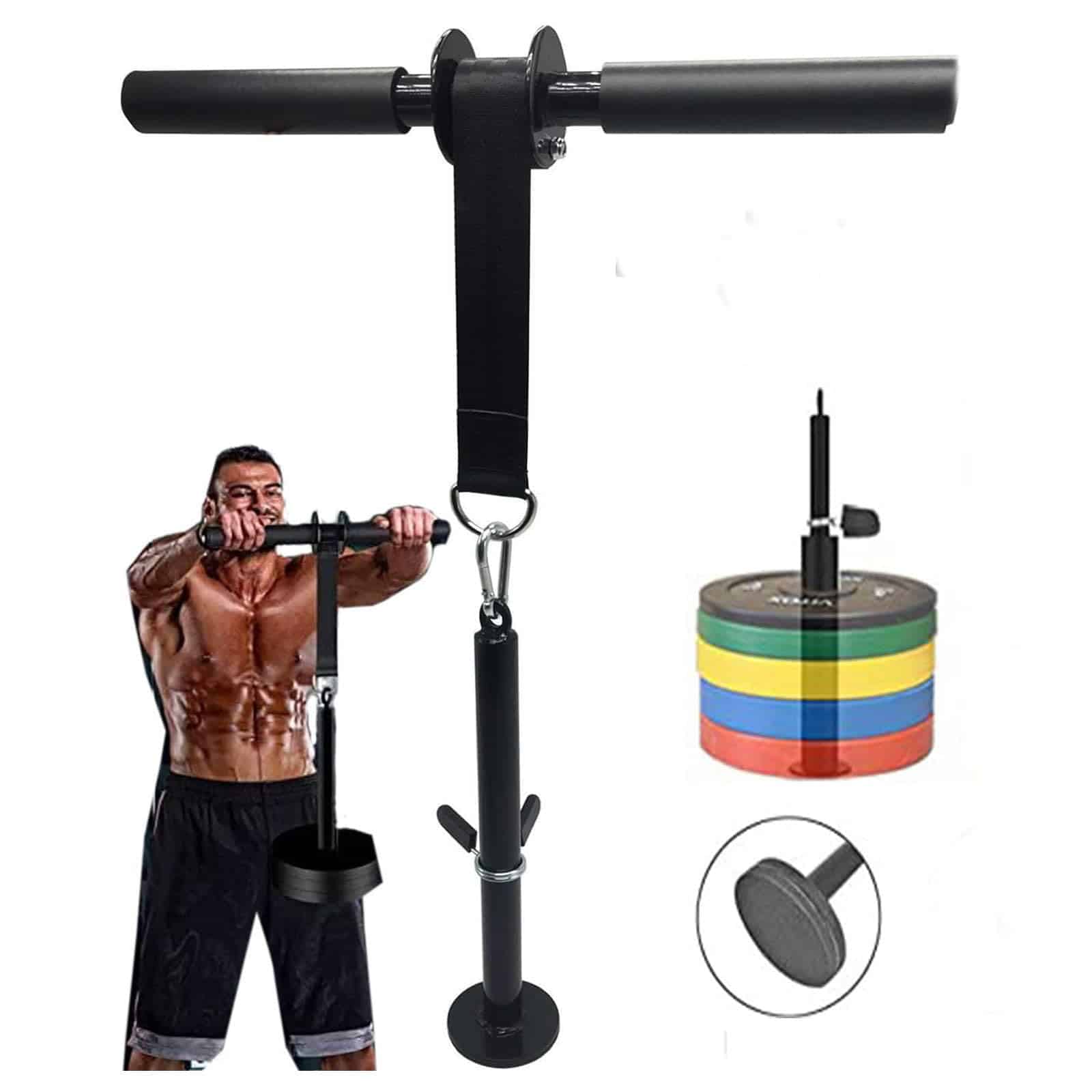 Fortalecedor de antebrazos y rodillo de muñeca Morwealth,