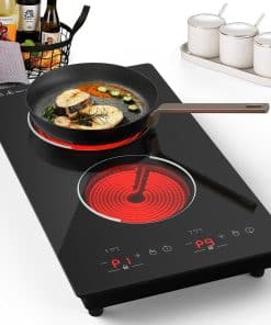 VBGK Placa de cocina eléctrica, Placa empotrada y de