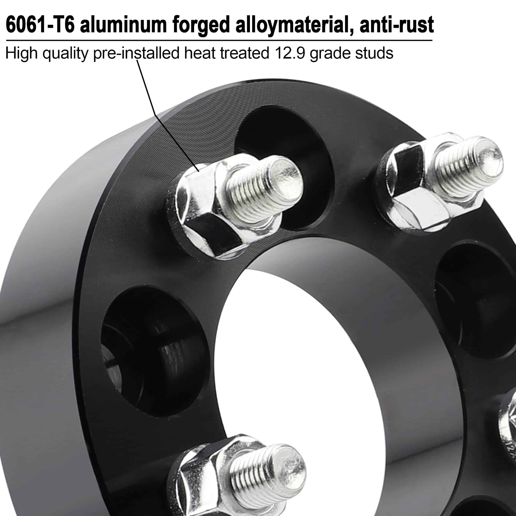 EZISOE 2pcs 8x6.5 Espaciadores de Rueda de Repuesto para - Imagen 8