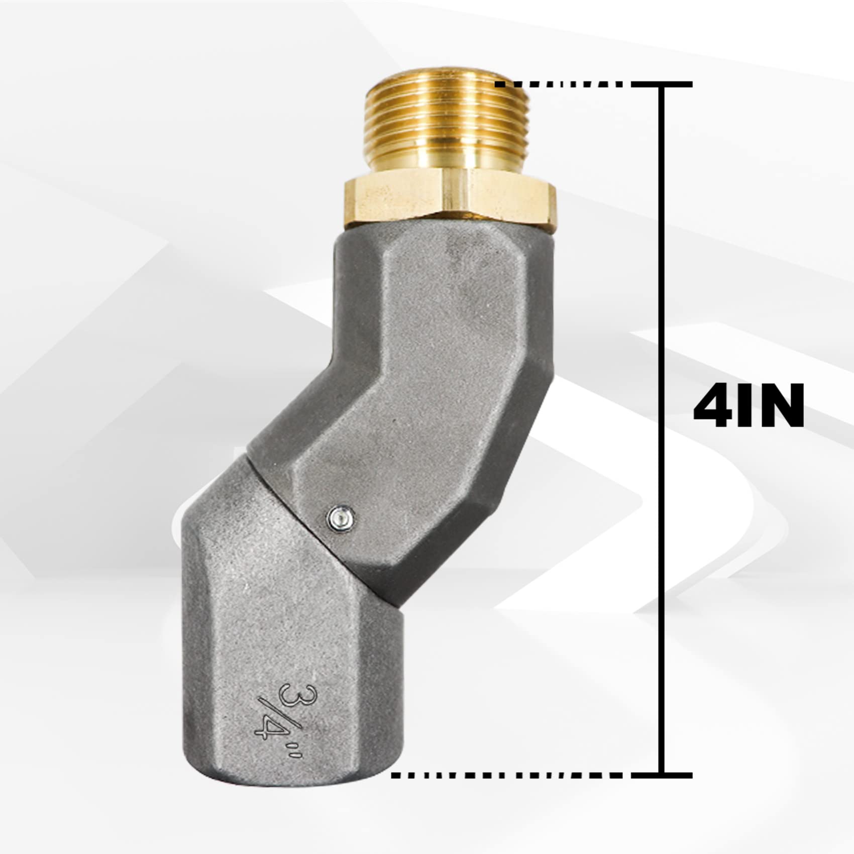 (3/4" NPT, 2PCS) Conector Giratorio de 360 Grados para - Imagen 7