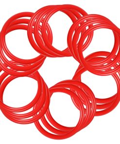 48 Piezas de Anillos de Plástico para Juego de Lanzamiento
